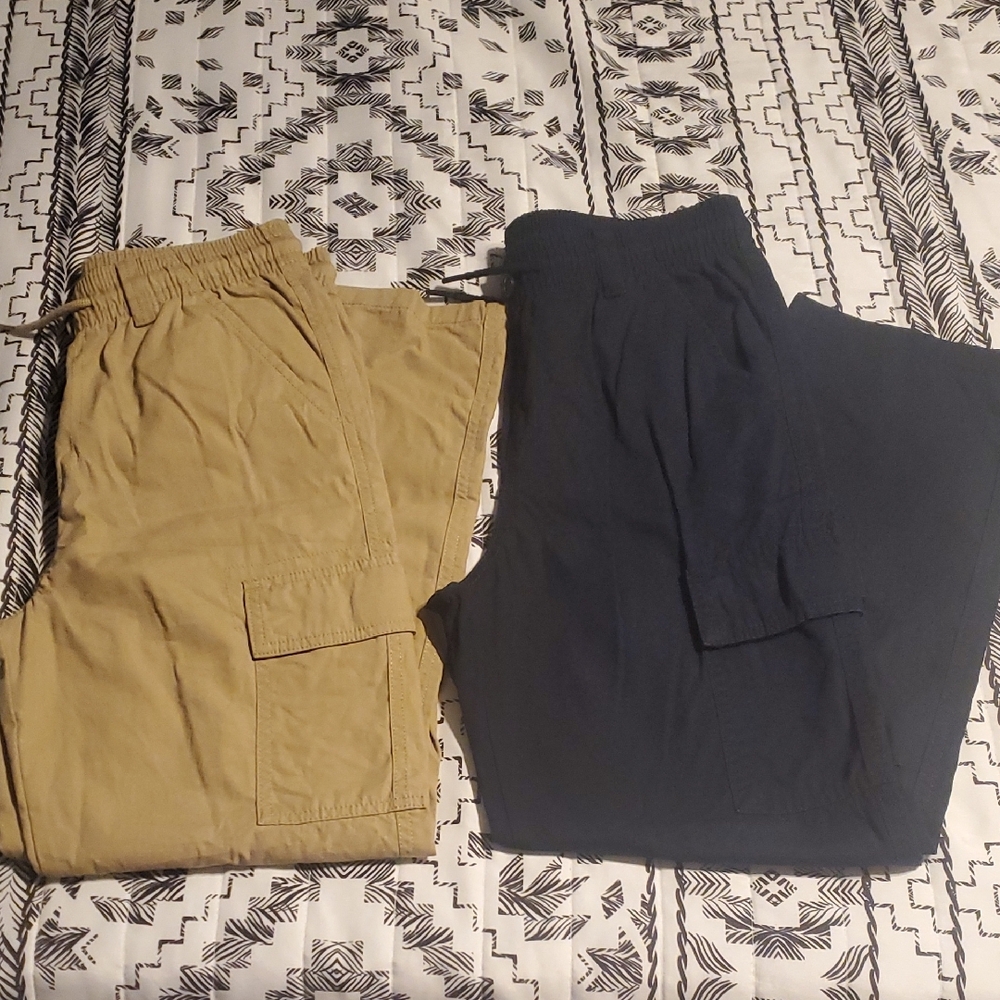 The Children's Place Tan and Black Casual Pants